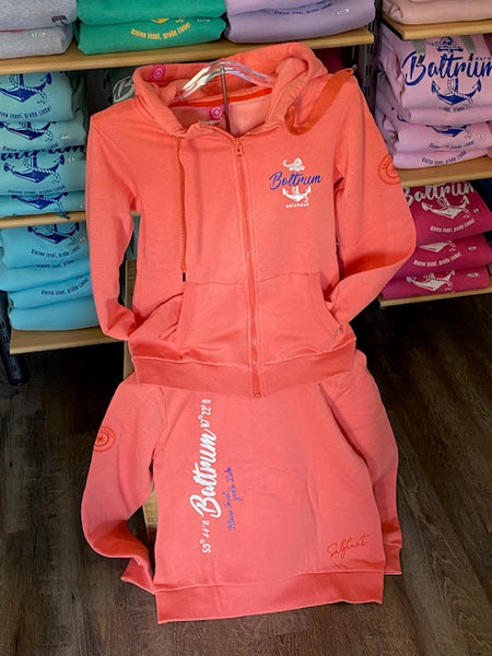 Baltrum Damen Hoodie-Jacke "Corall"