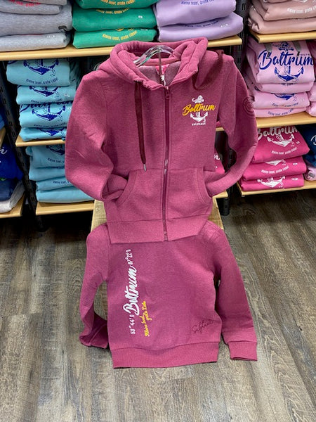 Baltrum Damen Hoodie-Jacke "Berry"