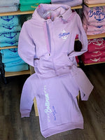 Baltrum Damen Hoodie-Jacke "Flieder"