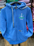 Baltrum Herren Hoodie-Jacke "Ocean"