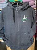 Baltrum Herren Hoodie-Jacke "Anthrazit"