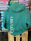 Baltrum Herren Hoodie-Jacke "Bottle Green"