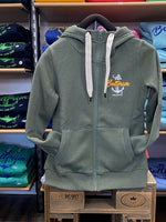 Baltrum Damen Hoodie-Jacke "Seagras"